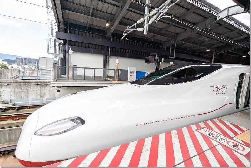 武雄温泉駅で乗り換え【特急 リレーかもめ ⇒ 西九州新幹線】