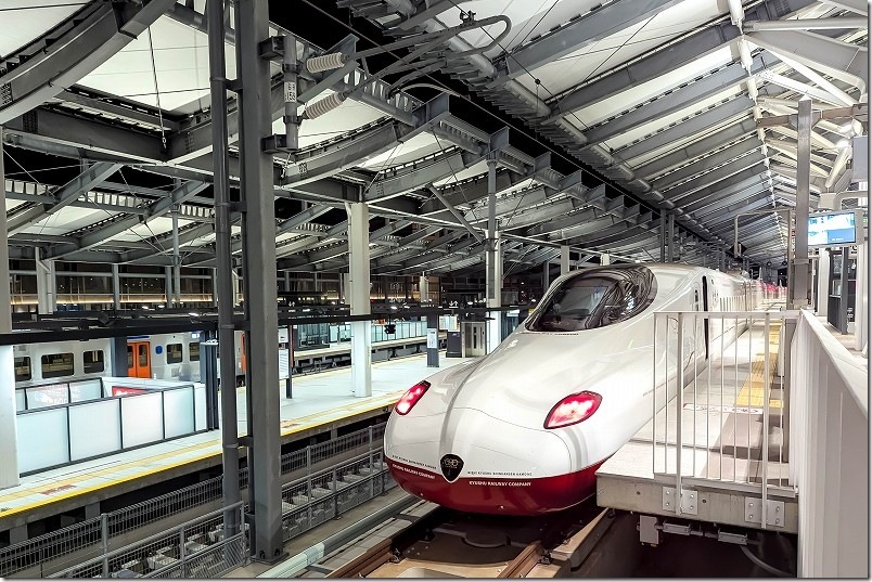 長崎駅で一人飲みした後、新幹線で博多へ