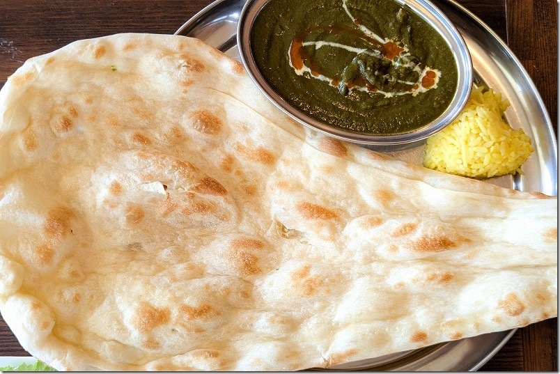 インドカレー ガネーシャでランチ ガネーシャスペシャルセット 1550円【ほうれん草チキンカレー】 インドカレー ガネーシャでランチ ガネーシャスペシャルセット 1550円【ほうれん草チキンカレー】