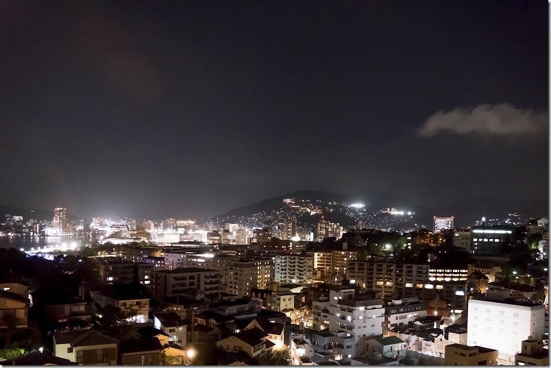 グラバースカイロード上部付近からの夜景