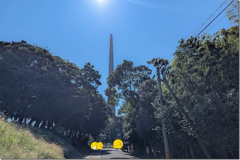 針尾送信所1号塔から3号塔へ【塔内見学】