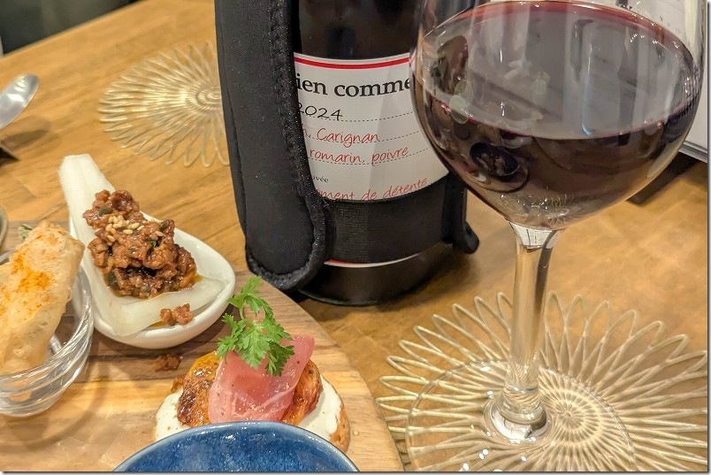 3900円ディナーコースを実食レビュー 赤ワインをボトルで4200円 3900円ディナーコースを実食レビュー 赤ワインをボトルで4200円