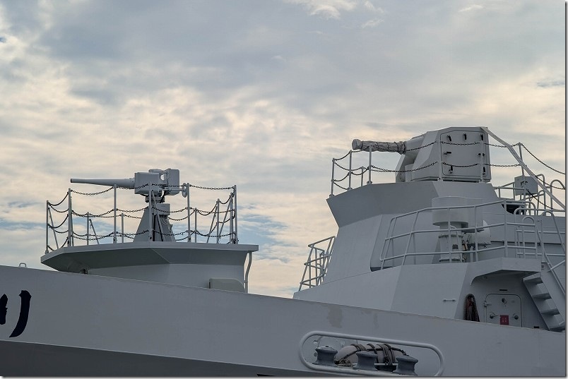 巡視船 いまり PL87 30mm単装機銃や放水銃