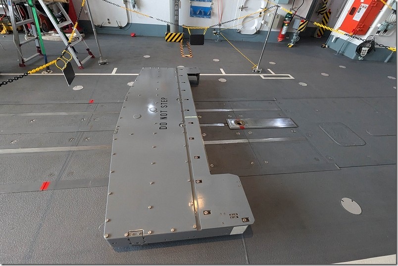 護衛艦 しらぬい ベアトラップ