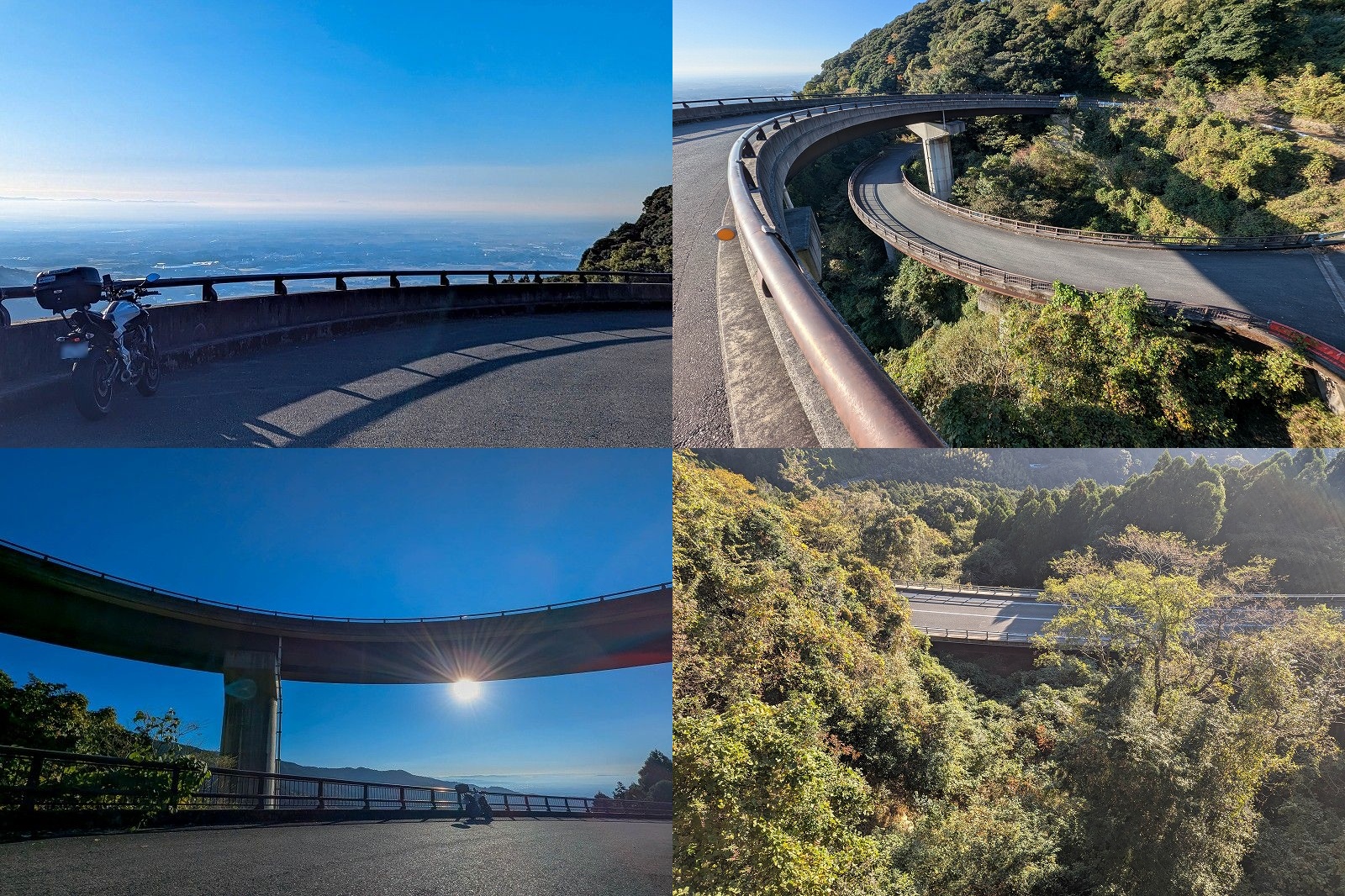 からほけ谷大橋のループ橋 佐賀・吉野ヶ里のCM撮影地【道の駅 吉野ヶ里すぐの絶景ポイント！】