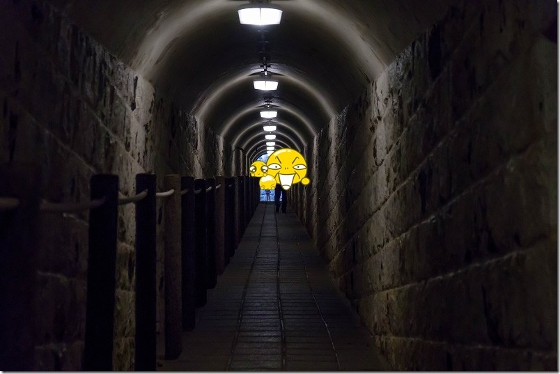 石原岳堡塁 地下の洞窟(側防窖室) 石原岳堡塁 地下の洞窟(側防窖室)