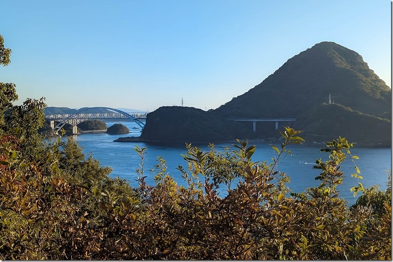 三角西港の展望台付近からの展望 三角西港の展望台付近からの展望