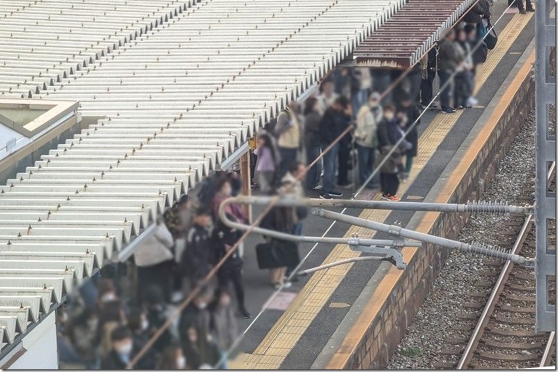 築城基地航空祭 苅田駅 混雑具合 朝7時台