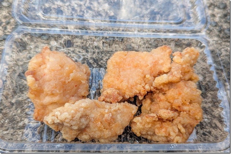 築城基地航空祭で食べた物 唐揚げ400円