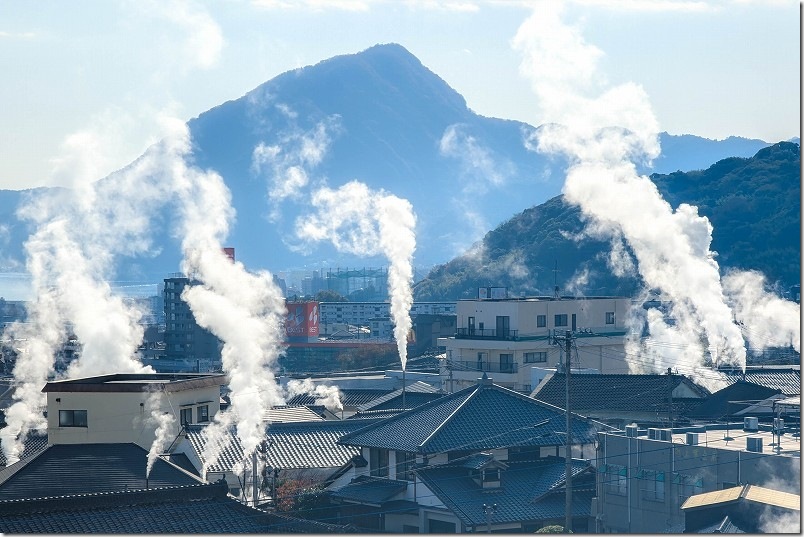 別府・みはらし坂の湯けむり展望と撮影ポイント【かまど地獄とワニ地獄から10分散策】