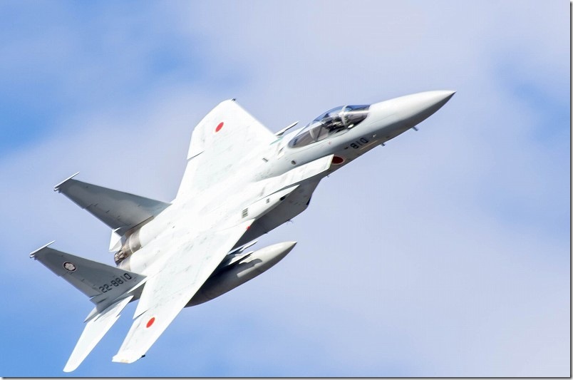 築城基地航空祭でF15戦闘機を撮影