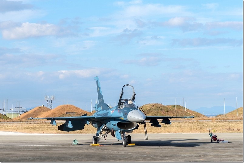 築城基地航空祭 演技終了後の見学【F2戦闘機の展示や記念撮影】