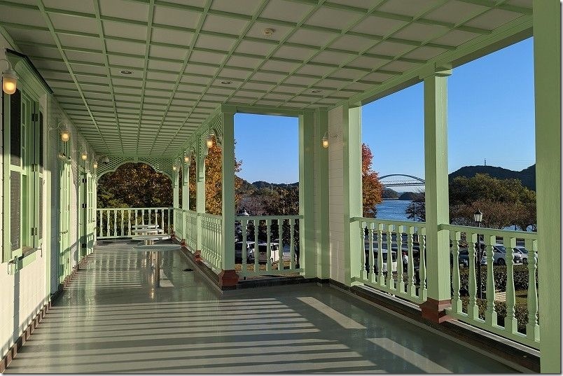 三角西港 浦島屋2Fベランダからの景観 三角西港 浦島屋2Fベランダからの景観