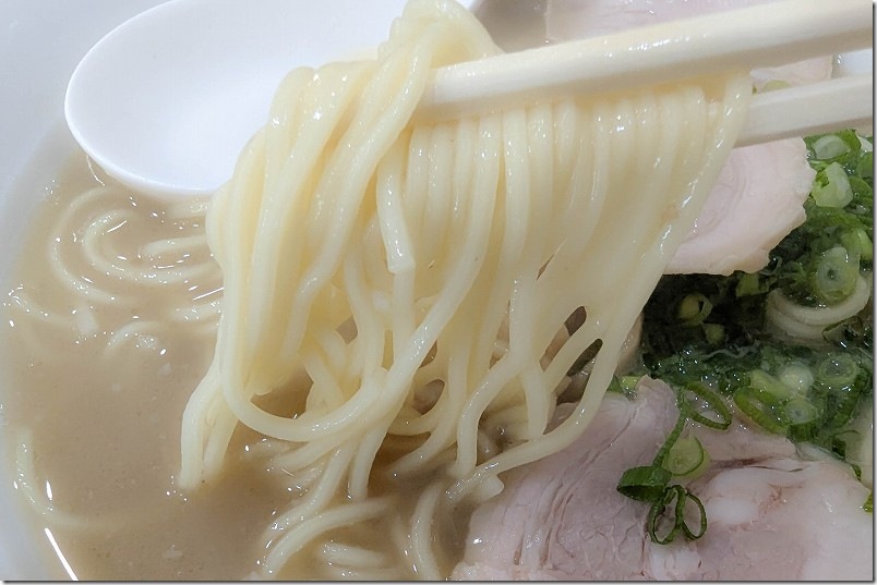 人気の「ラーメン専門 三平」で宇部ラーメンを頂く! 柔麺の太めの麺 人気の「ラーメン専門 三平」で宇部ラーメンを頂く! 柔麺の太めの麺