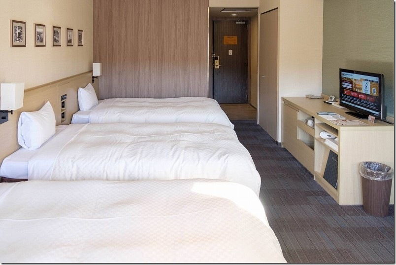 亀の井ホテル 別府の部屋【14階トリプルルームを使用】