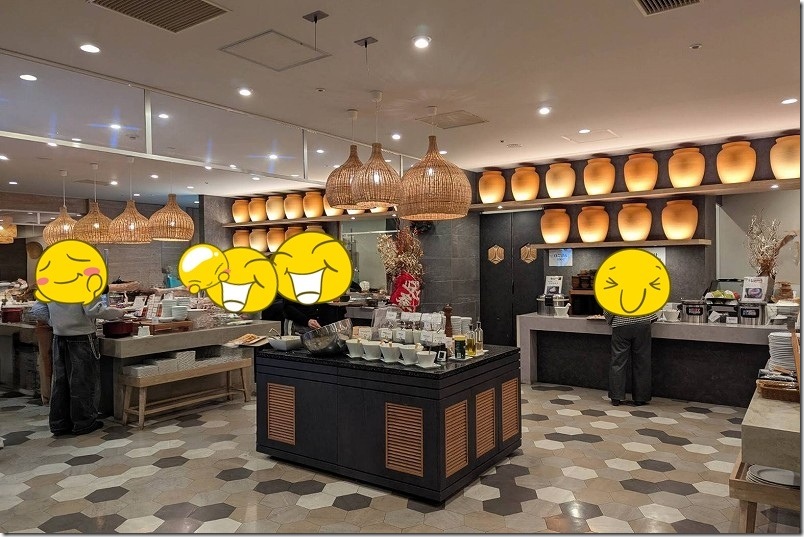 亀の井ホテル 夕食のバイキング【2階 BEPPU BOLD KITCHENの雰囲気】