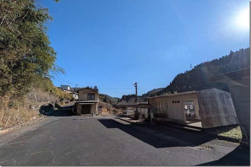 久大本線 野矢駅 駅前・駐車場