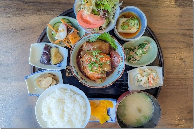 別府 お食事処 燈を食レポ りゅうきゅう定食（1,890円）