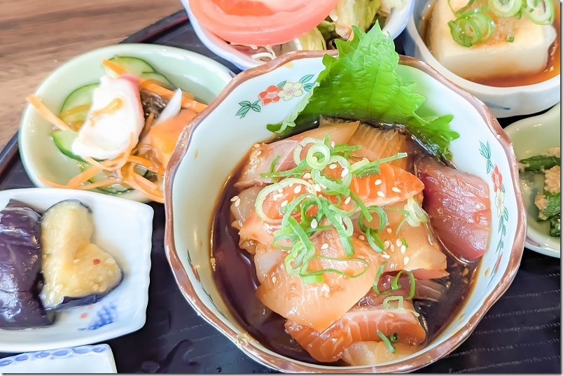 別府 お食事処 燈を食レポ りゅうきゅう定食（1,890円）