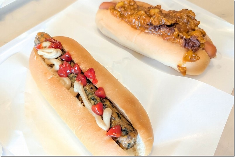 IKEA新宮店のホットドッグ【ベジドック・キーマカレードッグ】