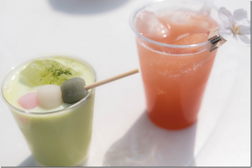 いいちこ日田蒸留所「春の蔵開き」桜のカクテルや団子のカクテル