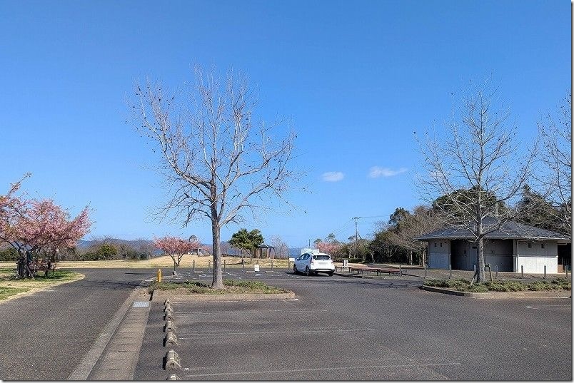 西海橋 西海の丘公園（西海の丘駐車場）へ到着