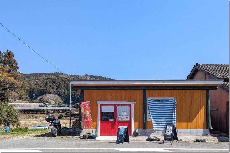 七山農園 なかむらや｜500円の揚げパンアイスセットとお弁当を頂く【佐賀県唐津市】 バイクで訪問