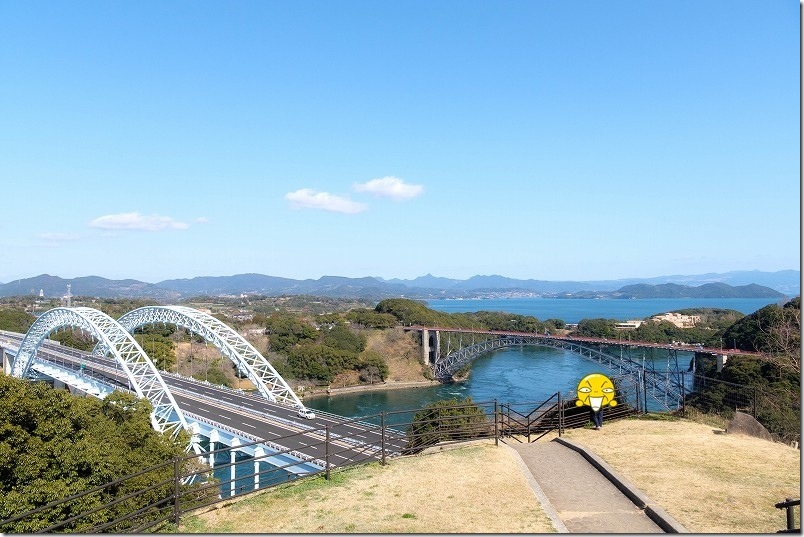 西海の丘展望台｜新旧西海橋を見下ろせる絶景ポイント