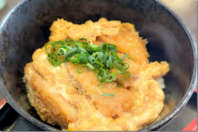 セットのミニカツ丼｜【実食】うどん豊前屋