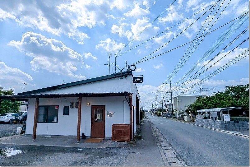 佐賀市大和町にあるBakery Aquaの外観