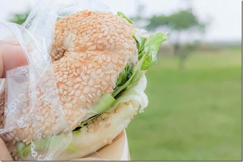 きんごまごぼうサンド280円｜佐賀 Bakery Aquaのパンを実食レビュー