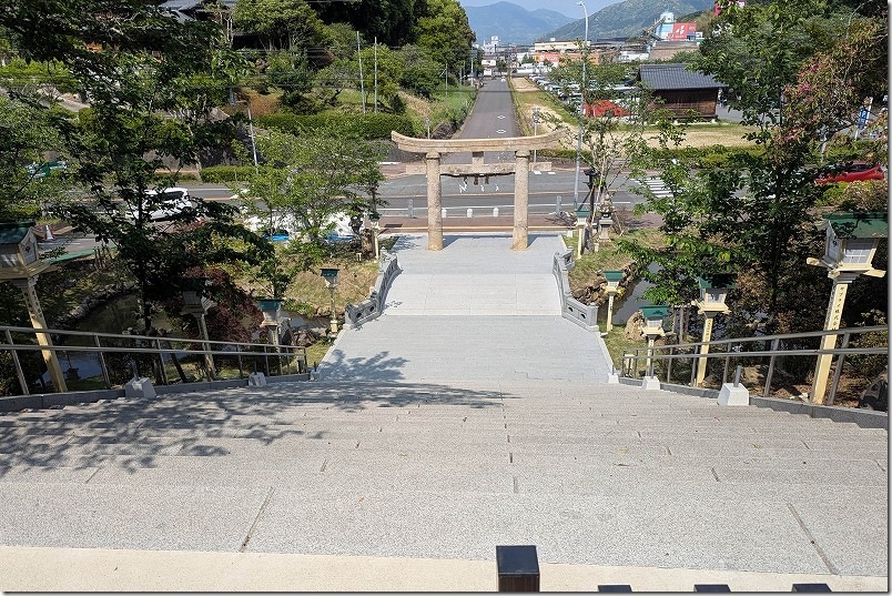 佐賀県武雄市にある武雄神社（入口・鳥居）
