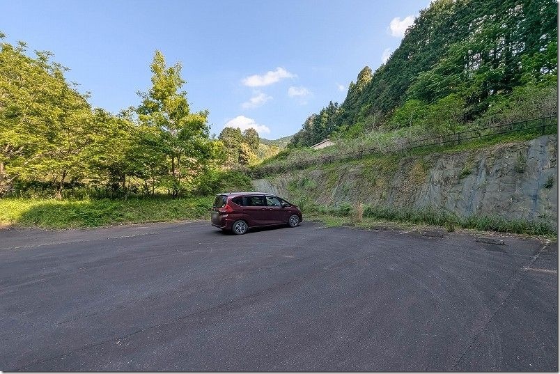 南川原の棚田（日本一の高石積み）の駐車場