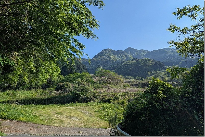 南川原の棚田（日本一の高石積み）の駐車可の場所