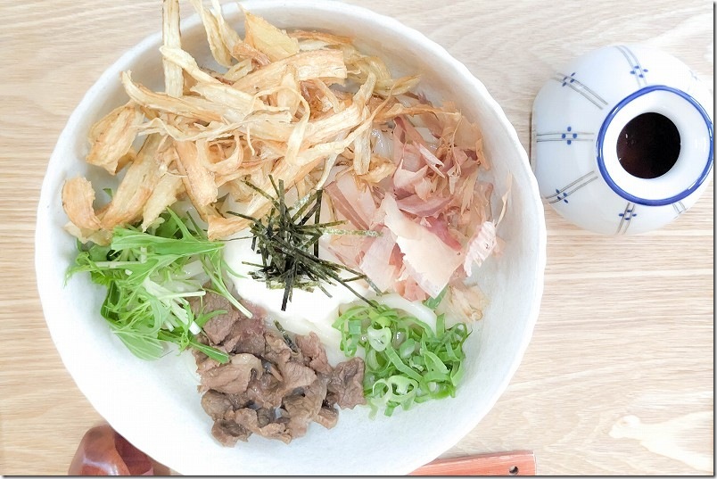 菊池渓谷近くの「食の駅あきちゃん」で馬肉うどんランチ｜立門橋も散策【熊本県菊池市】