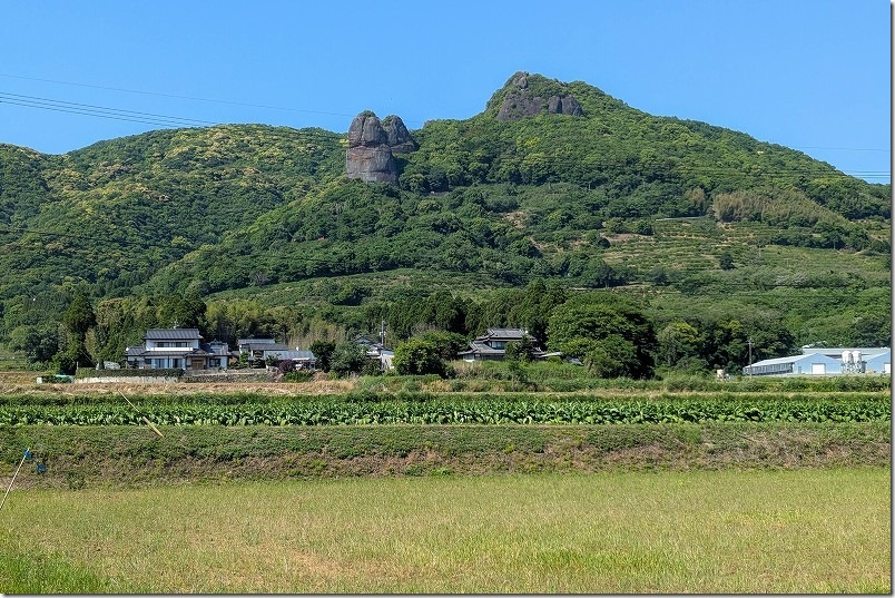 熊本県山鹿市の不動岩（前不動、中不動、後不動の３つある巨石のスケール）｜標高389m