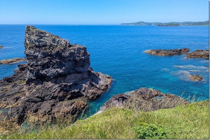 ゴリラ岩と青い海の絶景|壱岐 ゴリラ岩と青い海の絶景|壱岐