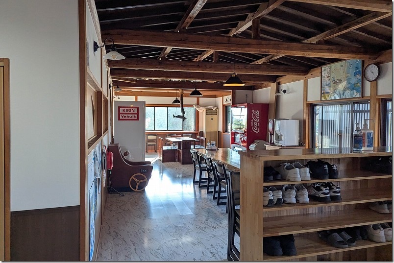 壱岐・繁屋千賀荘の自動販売機・製氷機・冷水