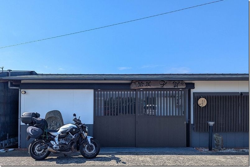 バイクツーリングで壱岐・繁屋千賀荘に宿泊（一人旅）