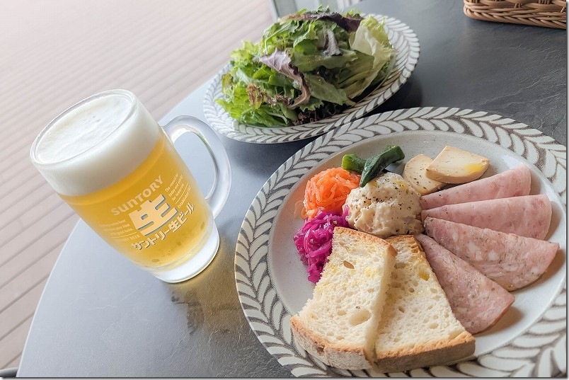 福岡空港・ビアガーデン 2時間飲み放題付き3000円のカジュアルプランの内容|前菜・サラダ 福岡空港・ビアガーデン 2時間飲み放題付き3000円のカジュアルプランの内容|前菜・サラダ
