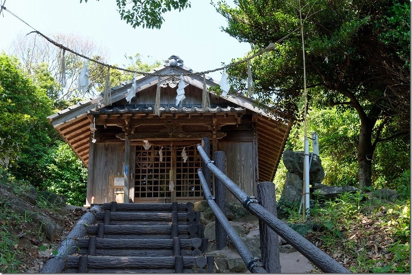 壱岐・小島神社の本殿