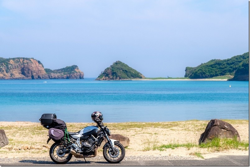 壱岐・串山海水浴場｜バイクツーリング