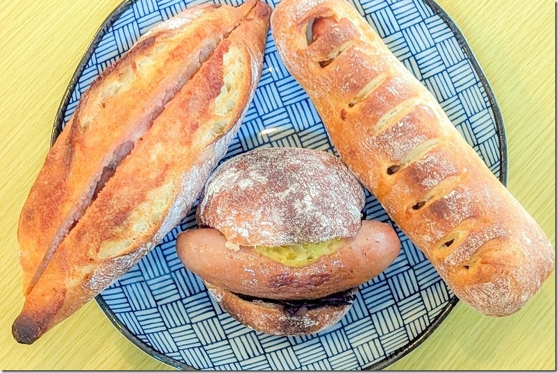 KEIZO bakeryで購入したパン|ハード系のパン多し KEIZO bakeryで購入したパン|ハード系のパン多し