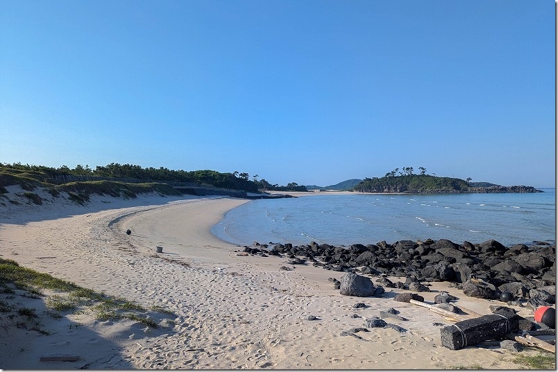 大浜海水浴場|壱岐・繁屋千賀荘から散策 大浜海水浴場|壱岐・繁屋千賀荘から散策
