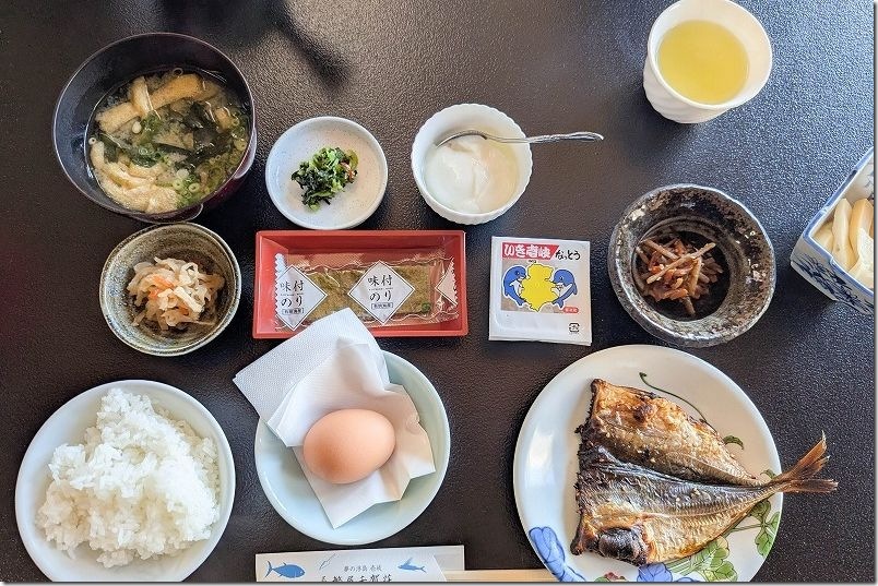 壱岐・繁屋千賀荘の朝食 壱岐・繁屋千賀荘の朝食