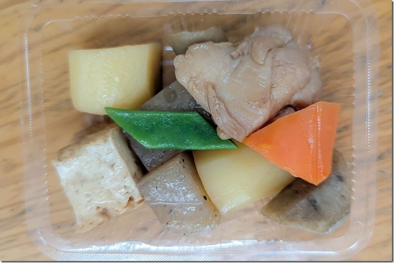 若妻の店の野菜の煮物