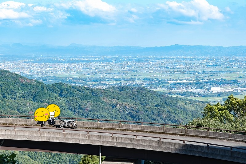 猛暑でも涼しい脊振山へ｜からほけ谷大橋・蛤岳横断線を走る夏ツーリング