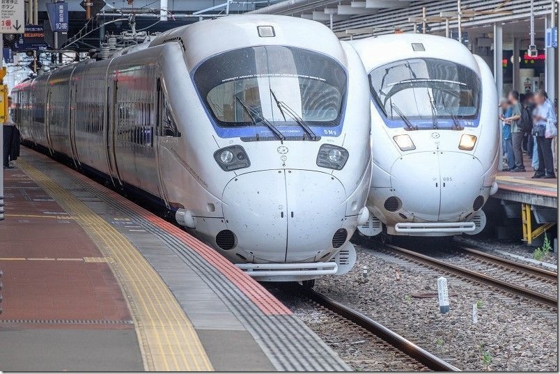 885系特急｜門司港行きのきらめき、大分行きのソニック