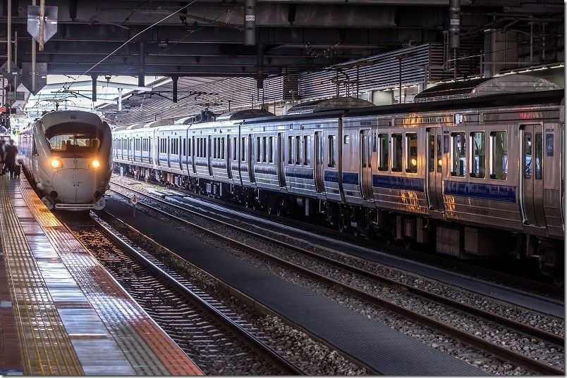 博多駅｜885系特急・リレーかもめ