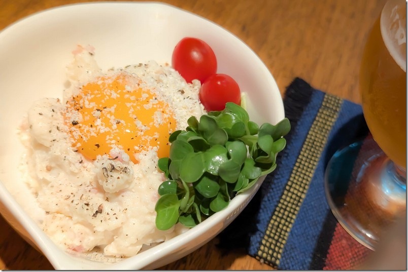 トリノミのスモークチーズのポテサラ｜せんべろ